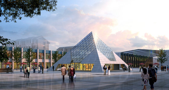 无锡金字塔网架