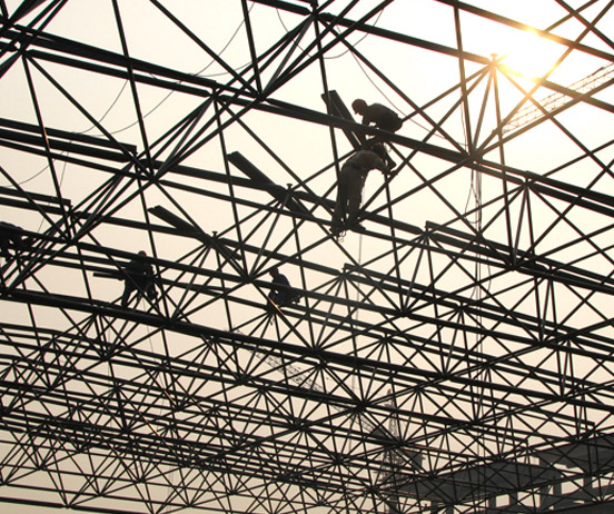 无锡厂房网架安装